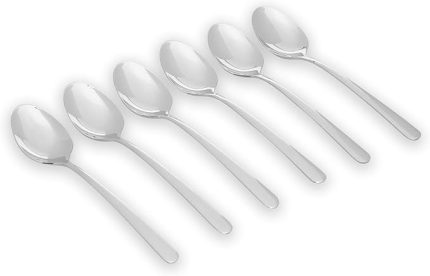 Viole Modeli Tatlı Kaşığı 6Lı