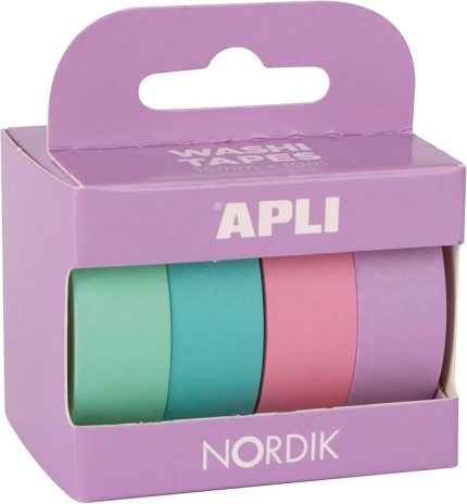 Bant Apli 4 Renk Bant Pastel