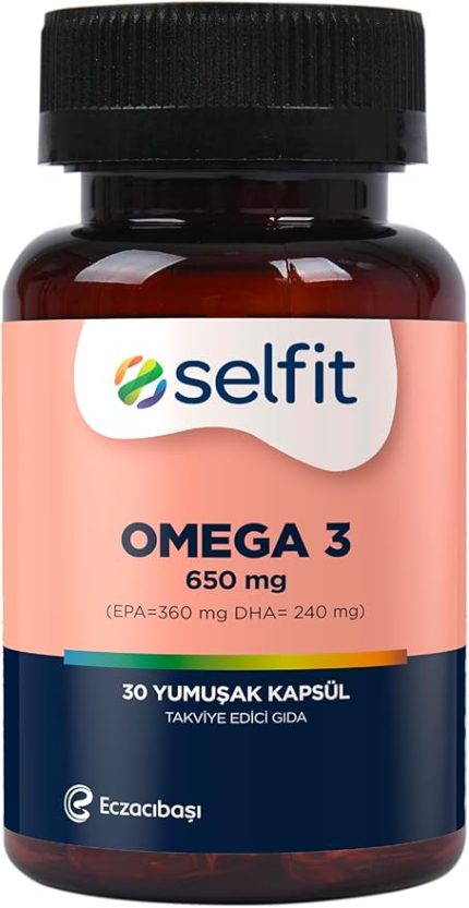 Omega 3 650 Mg, 30 Yumuşak Kapsül