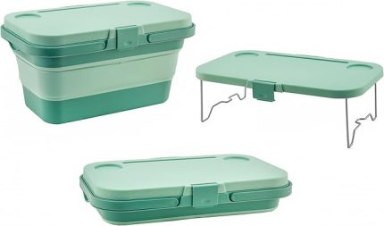 Piknik Seti | Masalı Silikon Sepet 24 LT Kamp Çantası