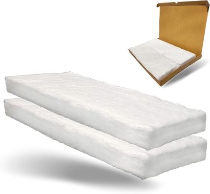 and Gio Seramik yün biyoetanol şömine için 2 adet seramik sünger seti seramik yün seramik sünger