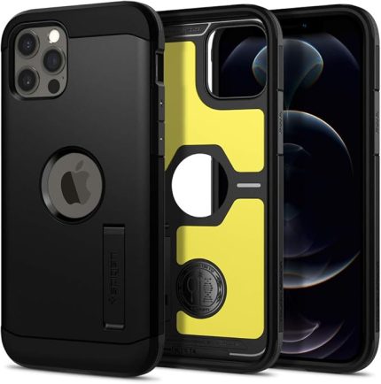 iPhone 12 / iPhone 12 Pro Kılıf Tough Armor Black - ACS01710