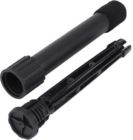 Taşınabilir Metal Hafif Klarnet Flüt Obua Standı Aksesuarı, 4 Ayaklı Sağlam Destek, Katlanır Ve Çıkarılabilir Tasarım, Enstrüman Koruması Için Yumuşak Kaymaz Ped