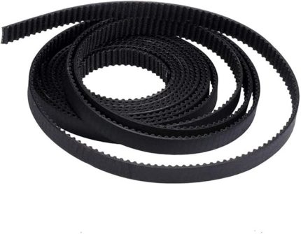 2 Metre 3D Yazıcı GT2 Zamanlama Kayışı 6 mm Genişlik 2 mm Hatve Kauçuk Zamanlama Kayışı Açma Kemeri