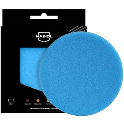 Özel Hava Kanallı Polisaj Pedi Mavi-150 Mm-En Yumuşak Polisaj Pasta Cila Süngeri, Detailing, Oto Uygulama Süngeri, Aplikatör Süngeri, Zımpara Ve Parlatma Polisaj Yastığı