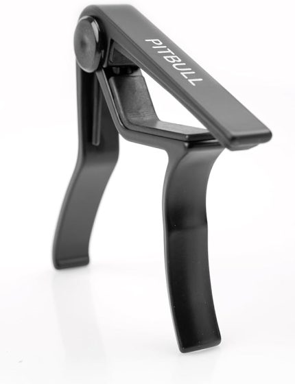 Premium Gitar Kaposu – Tüm Telli Çalgılar İçin Profesyonel Kapo + Pena Hediyeli