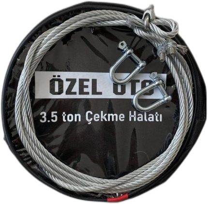 Çeki Halatı Izoleli Oto Çekme Halatı 3,5 Ton