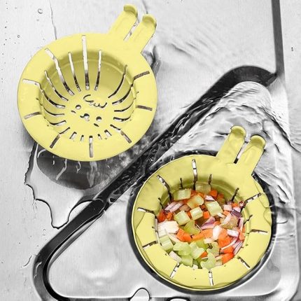 Adet Mutfak Evyesi Süzgeci Mix Renk, Mutfak Lavabo Dreneaj Tahliye Süzgeci, Kolay Temizlenen Lavabo Tahliye Filtre Sepeti, Lavabo Gider Koruyucu