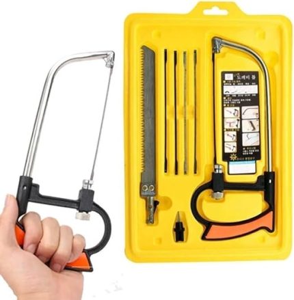 Testere Seti 7 Parça Kıl Testere, Pratik Çok Amaçlı Testere Seti 7 Parça