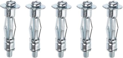 Çelik Alçıpan ve Boşluk Dübel FRT Tuğla Paraşüt Duvar Bims 3x46 Metal 5 Adet