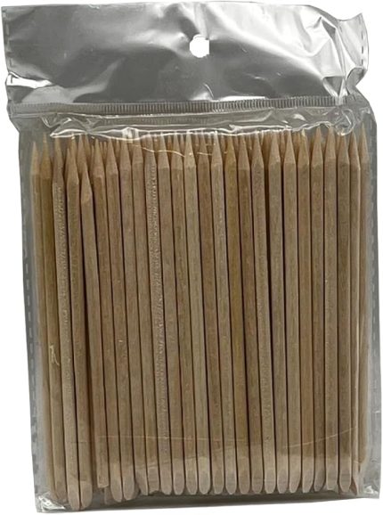 Professional Cosmetics Portakal Çubuğu - Tırnak Bakımında Mükemmel Aracınız!(100 adet) (Ahşap)