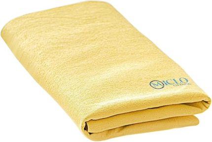 CLEANING | 50x60cm - Premium Oto Araç Kaporta, Cam Kurulama Sentetik Güderi Bez | Çizmez, Leke Bırakmaz