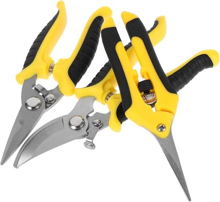 Adet Budama ı Seti Paslanmaz Çelik Bahçe ı Budama ı Ve Makasları Ağaç Budama Çiçek Kesme Ve Meyve Toplama Için Bahçıvanlar Için