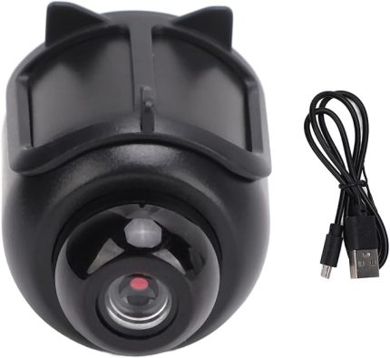 1080P Küçük HD Kamera Gece Görüşü, Uzaktan İzleme ve Hareket Algılama Özelliğine Sahip Kompakt Kablosuz Güvenlik Kamerası Ofis, İç Mekan ve Ev Kullanımı için Kablosuz Güvenlik Kamerası