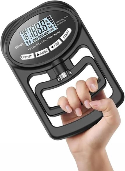 El Dinamometresi Kavrama Gücü Ölçüm Cihazı – LCD Ekranlı, Ayarlanabilir, Taşınabilir