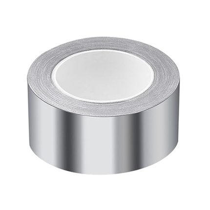 Alüminyum Folyo Bant 2 İnç 66 Feet Suya Dayanıklı HVAC Sızdırmazlık Yamaları için Isıya Dayanıklı Sıcak ve Soğuk Hava Kanalları Metal Onarımı