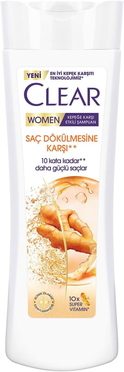 Women Saç Dökülmesine Karşı Zencefil Özü Kepeğe Karşı Etkili Şampuan 350 ml