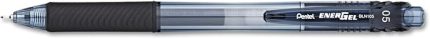 EnerGelX sıvı jel tükenmez kalem, 0,25 mm, iğne uçlu, siyah