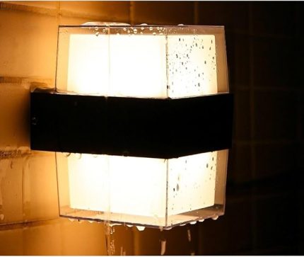 Geldi Prizma Led Aplik 12 Watt Gün Işığı 3200k Iç Mekan Ve Dış Mekan Cata Bora Led Aplik Ip54