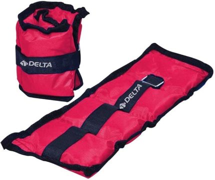 El Ayak Bilek Kas Güçlendirici Ağırlık Seti,2 x 1 Kg,Fuşya