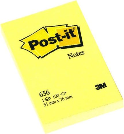 709566 – yapışkanlı not kağıdı, 51 X76 mm, cam göbeği, macenta, sarı