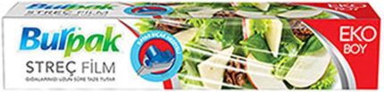 Burpak Streç Film 45 cm x 166 m 9, 5 mic Kayar Bıçak Hediyeli