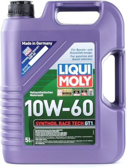 Moly Synthoil Race Tech GT1 10W-60 5 l Otomotiv Bakım Ürünü