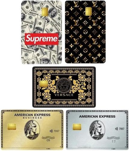 Major Selection 5 Çeşit Money Kart Kaplama Sticker