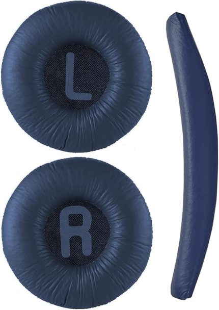 Jbl ile Uyumlu Kulaklık Pedi Süngeri Tune T500bt 510Bt 520Bt T560Bt 570Bt T600 T450 460 jr300 310 LACİVERT
