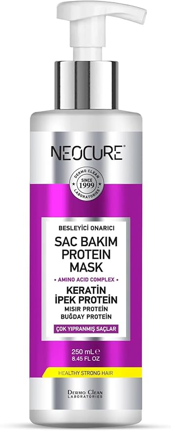 Clean Yıpranmış Saçlar İçin Besleyici Onarıcı Saç Bakım Protein Maskesi 250 mililitre
