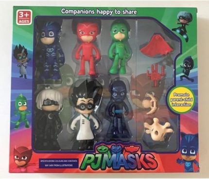 10'Lu Pijamaskeliler Figür Seti