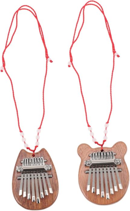 Ahşap Kalimba Başparmak Notları Hafif Taşınabilir Ve Müzik Eğitimi İçin Harika