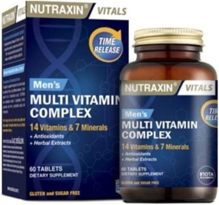 Men's Multi Vitamin Complex 60 Tablet Takviye Edici Gıda