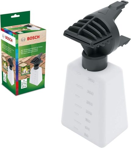 Professional Accessories yüksek basınçlı temizleyici için aksesuar (Bosch Fontus başlığı, püskürtme temizleme maddesi başlığı, şişe kapasitesi: 350 ml, kartonda)