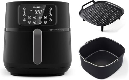 HD9285/96 Airfryer XXL Fritöz, Uzaktan Bağlantı, 1.4 kg, 7.2 L Kapasite, Aksesuarlar Dahil