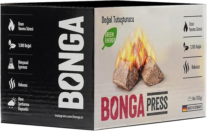 Soba, Şömine, Mangal Tutuşturucu 35 Adet 500 gr - Jel Ve Çıra Alternatifi Doğal Odun Yünü Press - Görsel 3