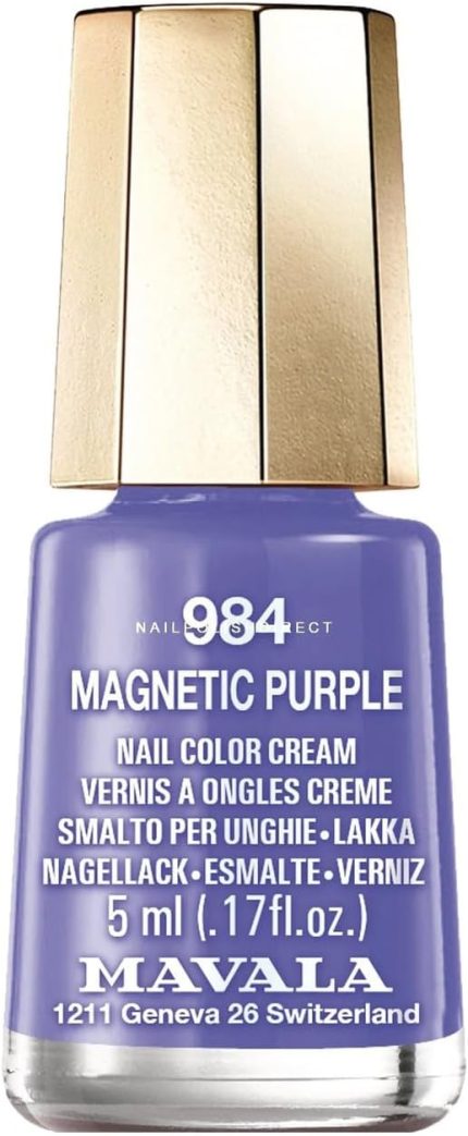 Mini Color Oje Magnetic Purple 5ml
