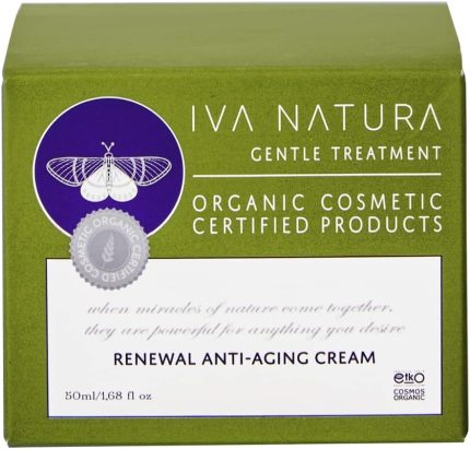 NATURA Organik Yaşlanma Karşıtı Anti-Aging Krem Ölmez Otu Çiçeği Özlü 50 ML
