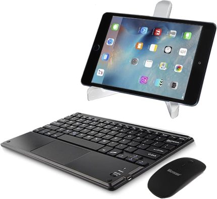 Lenovo Tab M11 11 inch Tablet için Touchpad Bluetooth Klavye 25cm+ Bluetooth Mouse+Stand-AL2759