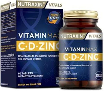 Vitamin Max C-D-Zinc 60 Tablet