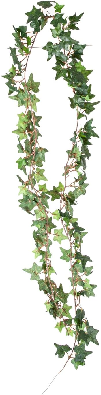 Yapay Asılabilir Garland Sarmaşık - İngiliz Sarmaşığı Yeşil 180 Cm.