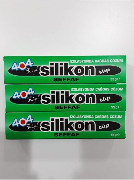 Tüp Silikon 55 Gr 3 Adet