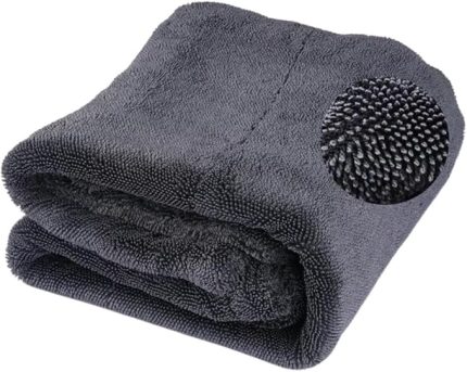 Profesyonel 40x60cm 1200GSM Ultra Kalın Mikrofiber Araç Kurulama Havlusu Oto Yıkama Bezi Kurutma Havlusu