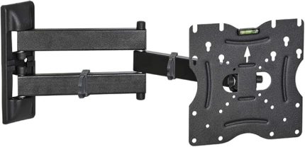 Hareketli Metal TV Askı Aparatı, 22 İnç ve 49 inç Arası Ekranlara Uyumlu, Tüm Markalar ile Uyumlu, Televizyon Duvar Asma Aparatı, Yüksek kalite Metal Kalınlığı, Akropat Hareketli (50-CM)