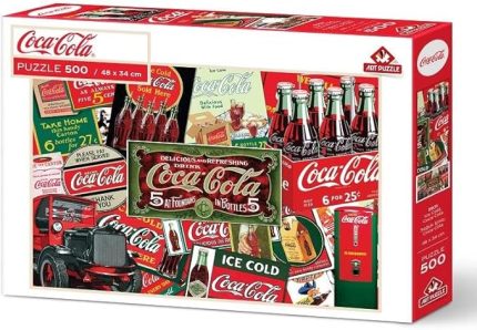 Puzzle Soğuk İçiniz, Cola-Cola-500 Parça Puzzle