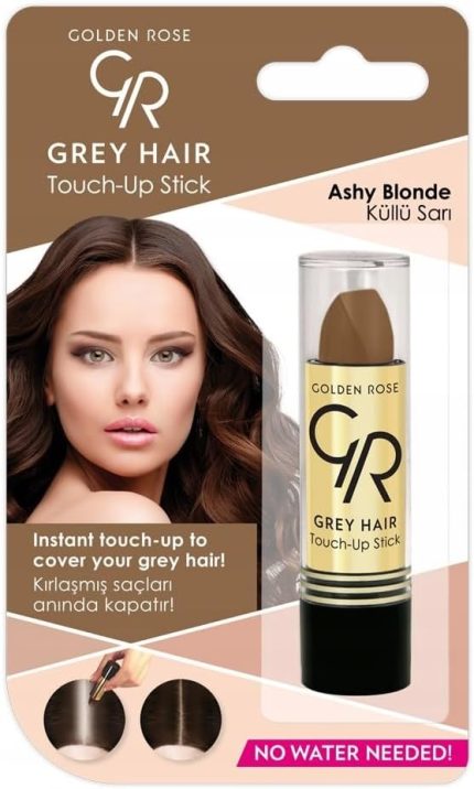 Rose Gray Hair Touch Up Stick Saç Düzeltici Çubuk (Ashy Blonde, No: 09)