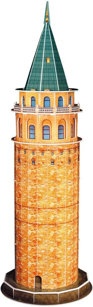 3D 17 Parça Puzzle Galata Kulesi