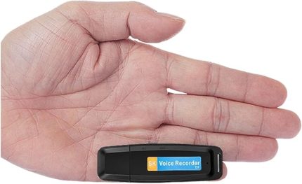 Sensörlü Usb Kesintsiz 16gb Ses Kayıt Cihazı