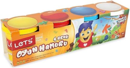 L8340 Oyun Hamuru 4 Renk 600gr