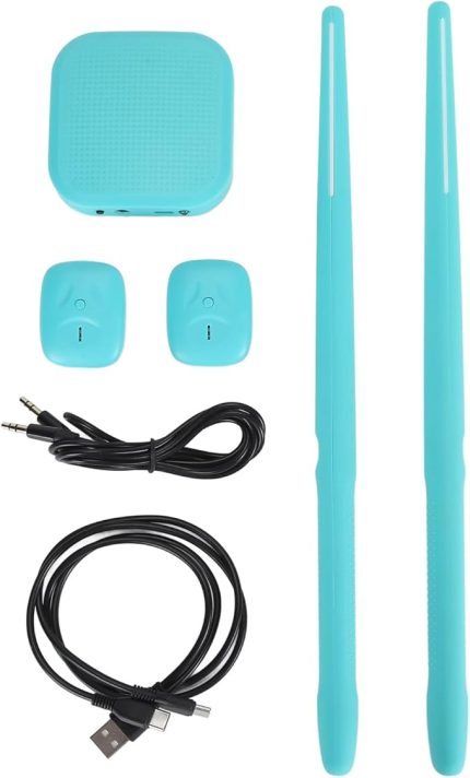 hava davul seti 3D Hareket Algılama Teknolojisi ile Taşınabilir Sanal Elektronik Drum Kiti Yetişkinler İçin Gerçekçi Davul Deneyimi Yeni Başlayanlar Yeni Başlayanlar